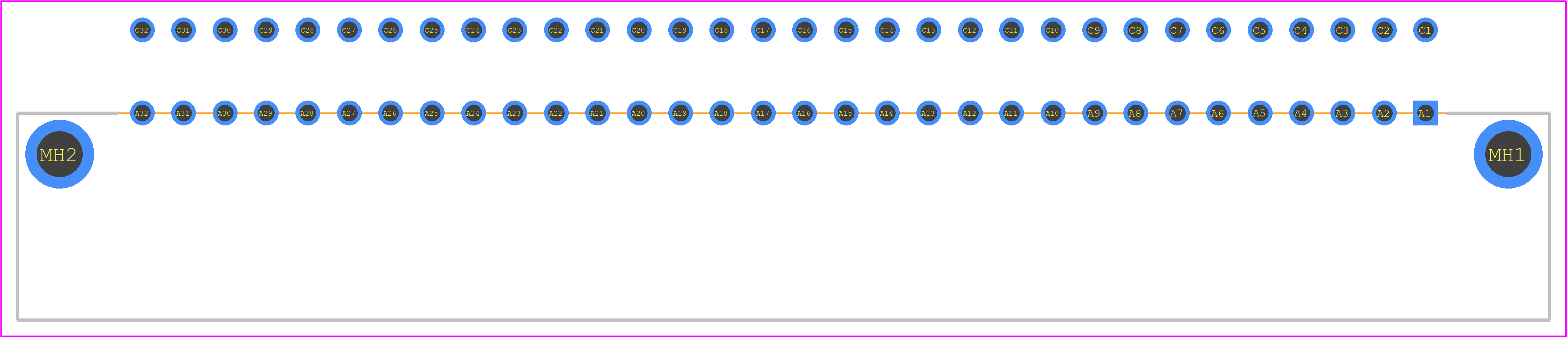 384064 - TE Connectivity PCB footprint - Other - Other - 384064-2