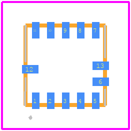 VCNL4010-GS08 - Vishay PCB footprint - Other - Other - VCNL4010-GS08-2