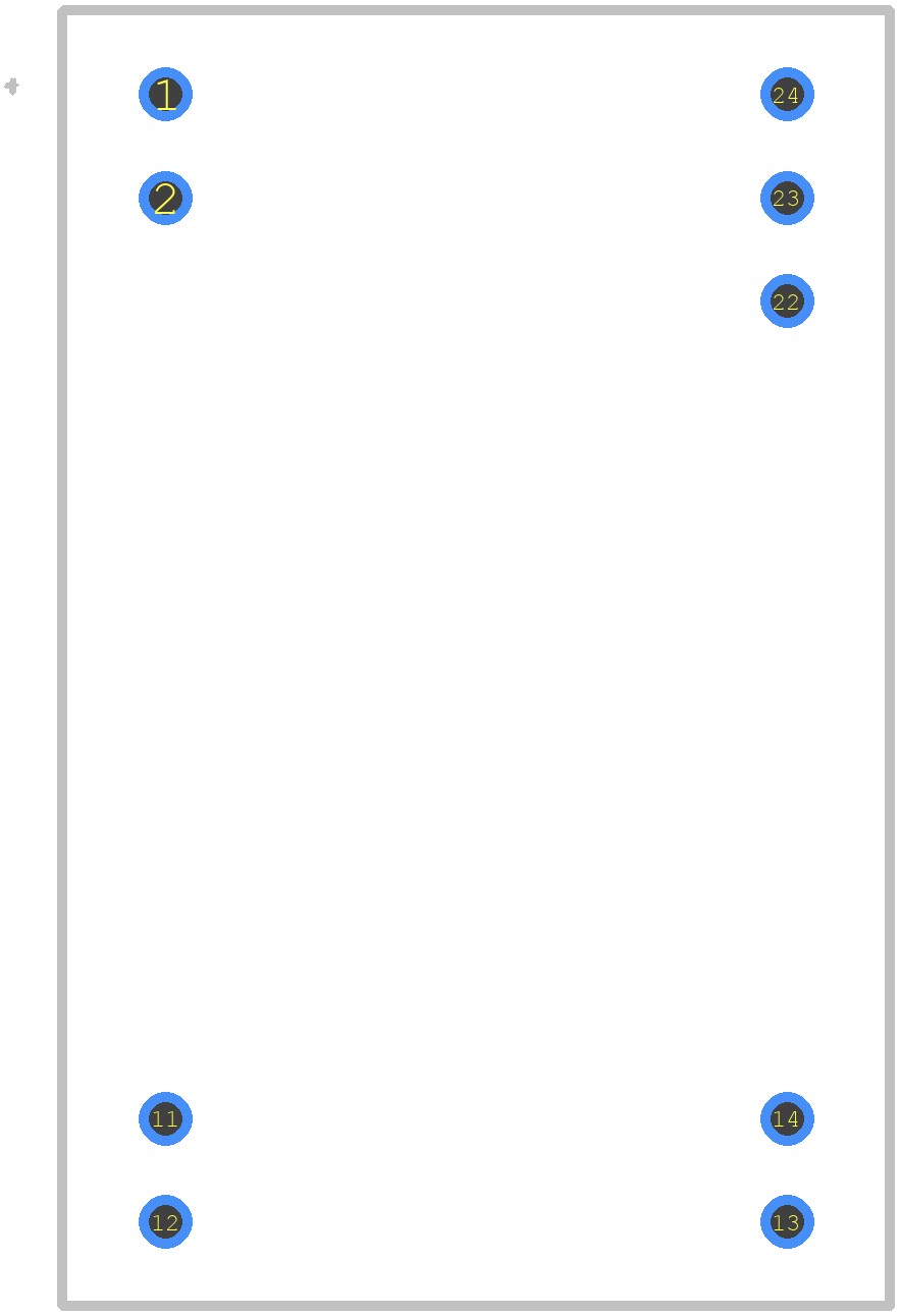 LDD-1000H - Mean Well PCB footprint - Other - Other - LDD-700H