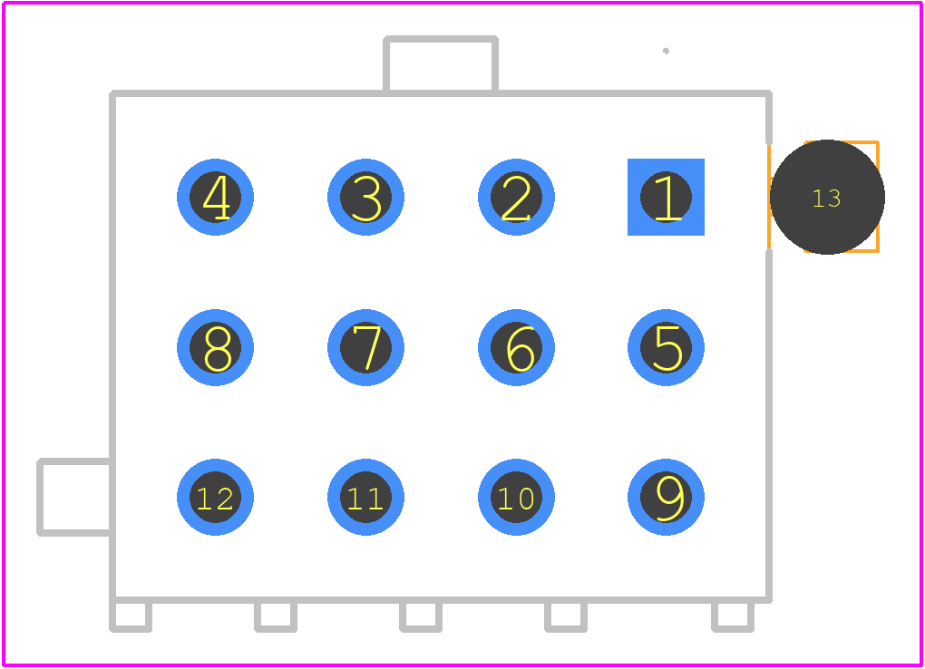 1-794040-0 - TE Connectivity PCB footprint - Other - Other - 1-794040-0-2