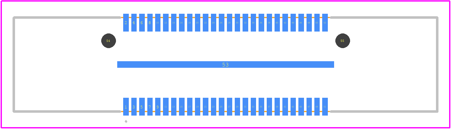 QMS-026-05.75-L-D-A-GP - SAMTEC PCB footprint - Other - Other - QMS-026-05.75-L-D-A-GP-5