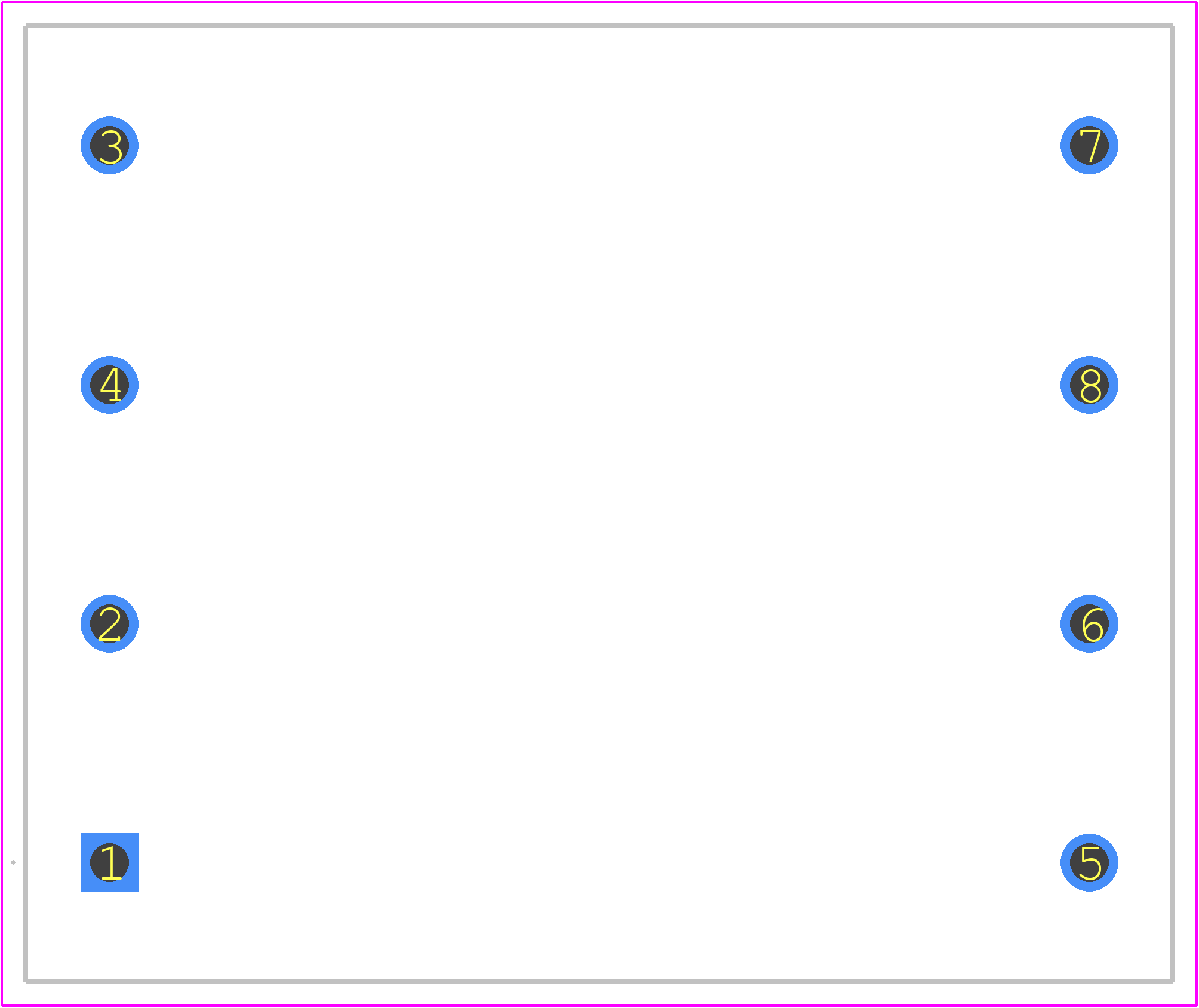 229A30 - Hammond Manufacturing PCB footprint - Other - Other - 48 x 40 x 22mm