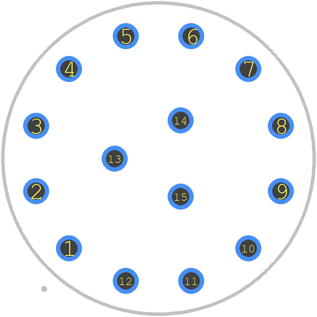 CK1051 - Lorlin PCB footprint - Other - Other - CK1051