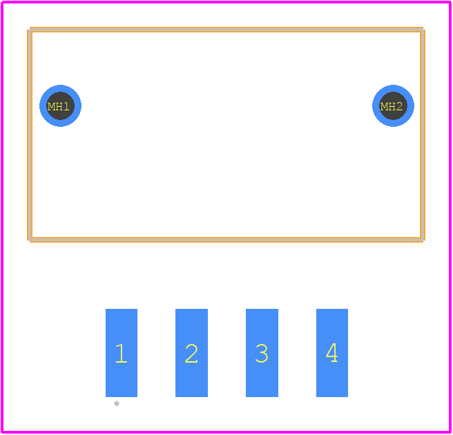 IPL1-104-02-L-SH-K - SAMTEC PCB footprint - Other - Other - IPL1-104-02-L-SH-K-1
