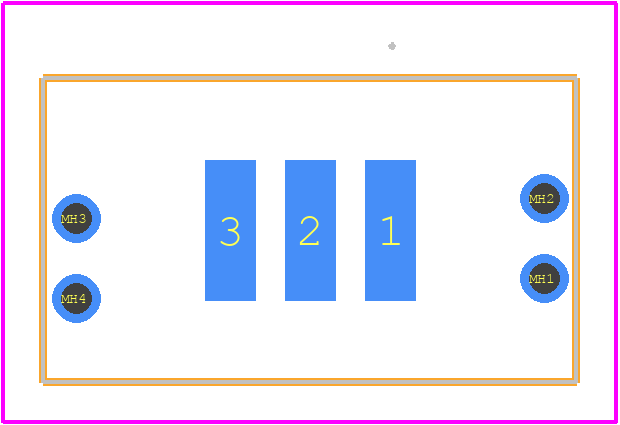 UMPT-03-01.5-T-VT-SM-WT - SAMTEC PCB footprint - Other - Other - UMPT-03-01.5-T-VT-SM-WT-1