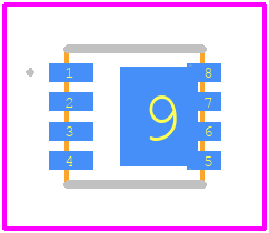 SQS484EN-T1_GE3 - Vishay PCB footprint - Other - Other - SQS484EN-T1_GE3-2