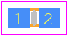 HLC026R8BTTR - Kyocera AVX PCB footprint - Inductors Chip - Inductors Chip - 1mm*0.35mm
