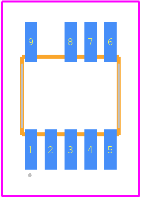 AP3303S9-13 - Diodes Incorporated PCB footprint - Other - Other - SSOP-9 (Type CJ)