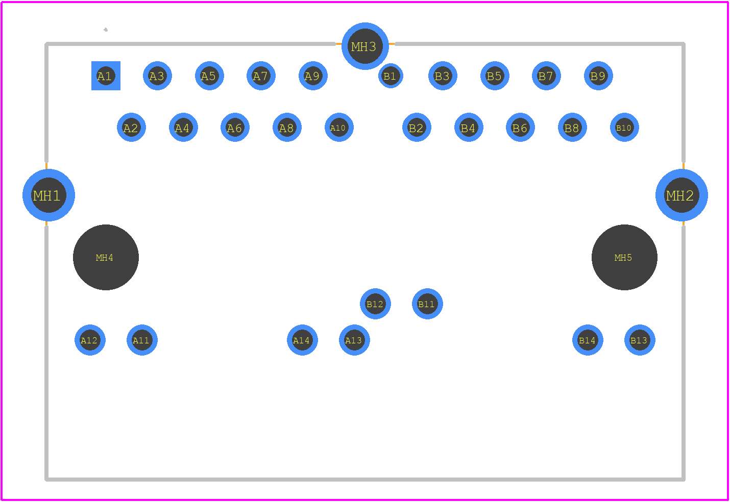 2036510000 - Weidmüller PCB footprint - Other - Other - 2036510000