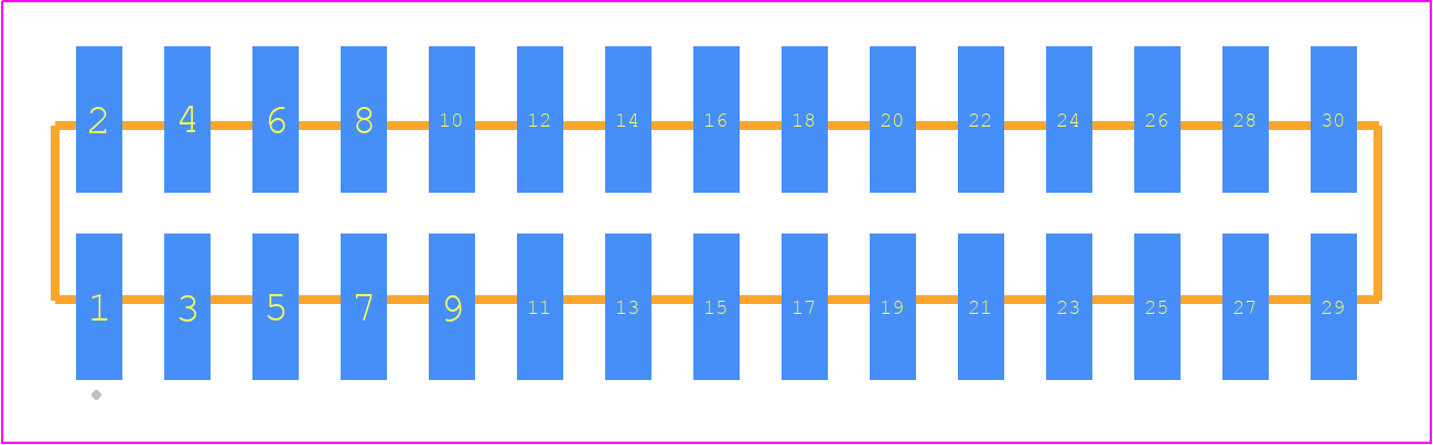 TMM-115-01-T-D-SM - SAMTEC PCB footprint - Other - Other - TMM-115-YY-XX-D-SM
