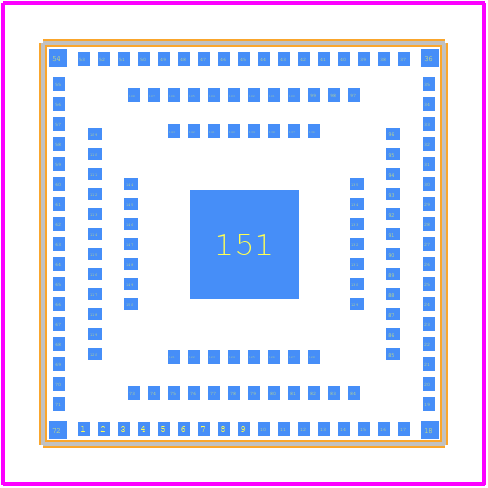 453-00014R - Laird Connectivity PCB footprint - Other - Other - 453-00014R-2