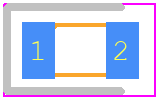 FC-A2012WD-457H5 - Foshan NationStar Optoelectronics PCB footprint - LEDs Chip - LEDs Chip - 0805