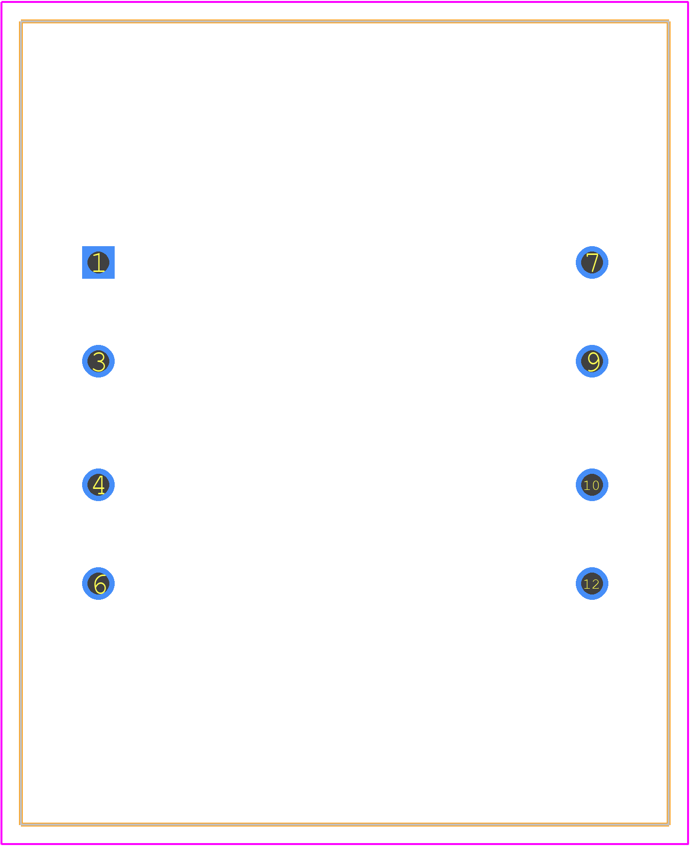 VPP10-250 - Triad Magnetics PCB footprint - Other - Other - VPP10-250-2