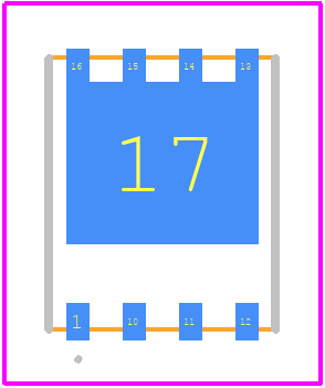 BSC030N03MS G - Infineon PCB footprint - Other - Other - PG-TDSON-8-1 | SuperSO8 5x6