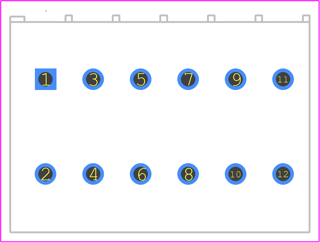 745-106 - Wago PCB footprint - Other - Other - 745-106-1