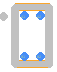 BALF-NRG-01D3 - STMicroelectronics PCB footprint - Other - Other - Flip-Chip 4 bumps
