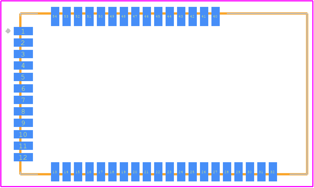 BTM511 - Laird Technologies PCB footprint - Other - Other - BTM511-3