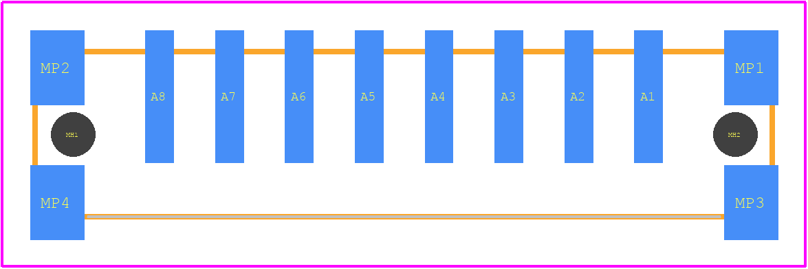 294649 - TE Connectivity PCB footprint - Other - Other - 294649-3