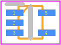 TC7SZ07FE,LJ(CT - Toshiba PCB footprint - SOT23 (5-Pin) - SOT23 (5-Pin) - TC7SZ07FE