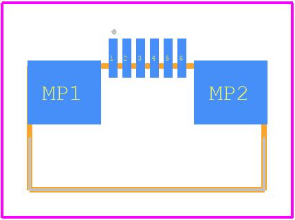 SFV6R-2STBE9HLF - Amphenol PCB footprint - Other - Other - SFV6R-2STBE9HLF-4
