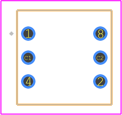 PT65103 - Apem PCB footprint - Other - Other - PT65103-1