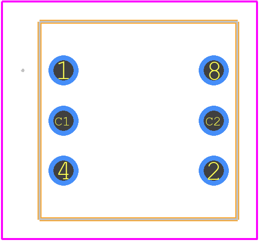 PT65503 - Apem PCB footprint - Other - Other - PT65503-4