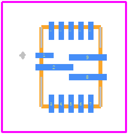 MP8854GL-Z - Monolithic Power Systems (MPS) PCB footprint - Other - Other - MP8854GL-Z-2