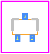 BAT64SW-7-F - Diodes Incorporated PCB footprint - Other - Other - SOT323_2026
