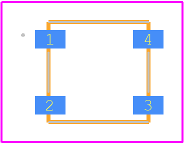 WS2812B-B - Worldsemi PCB footprint - Other - Other - WS2812B-B-2