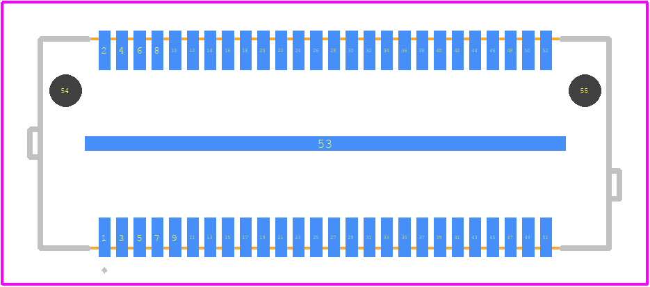 QMS-026-05.75-H-D-A - SAMTEC PCB footprint - Other - Other - QMS-026-05.75-H-D-A-2