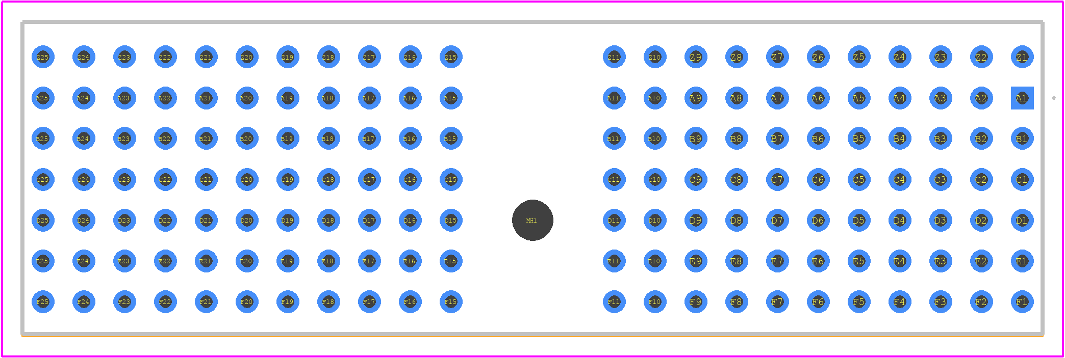 64688 - TE Connectivity PCB footprint - Other - Other - 64688-1