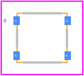 EVQP6DB35 - Panasonic PCB footprint - Other - Other - EVQP6_4.1x4.1