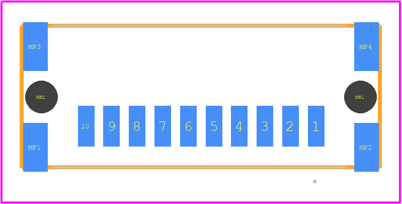 294919 - TE Connectivity PCB footprint - Other - Other - 294919-1