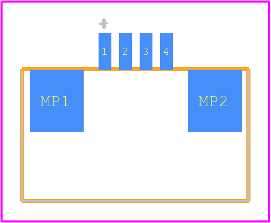 AFA07-S04FCA-00 - JUSHUO PCB footprint - Other - Other - AFA07-S04FCA-00-3