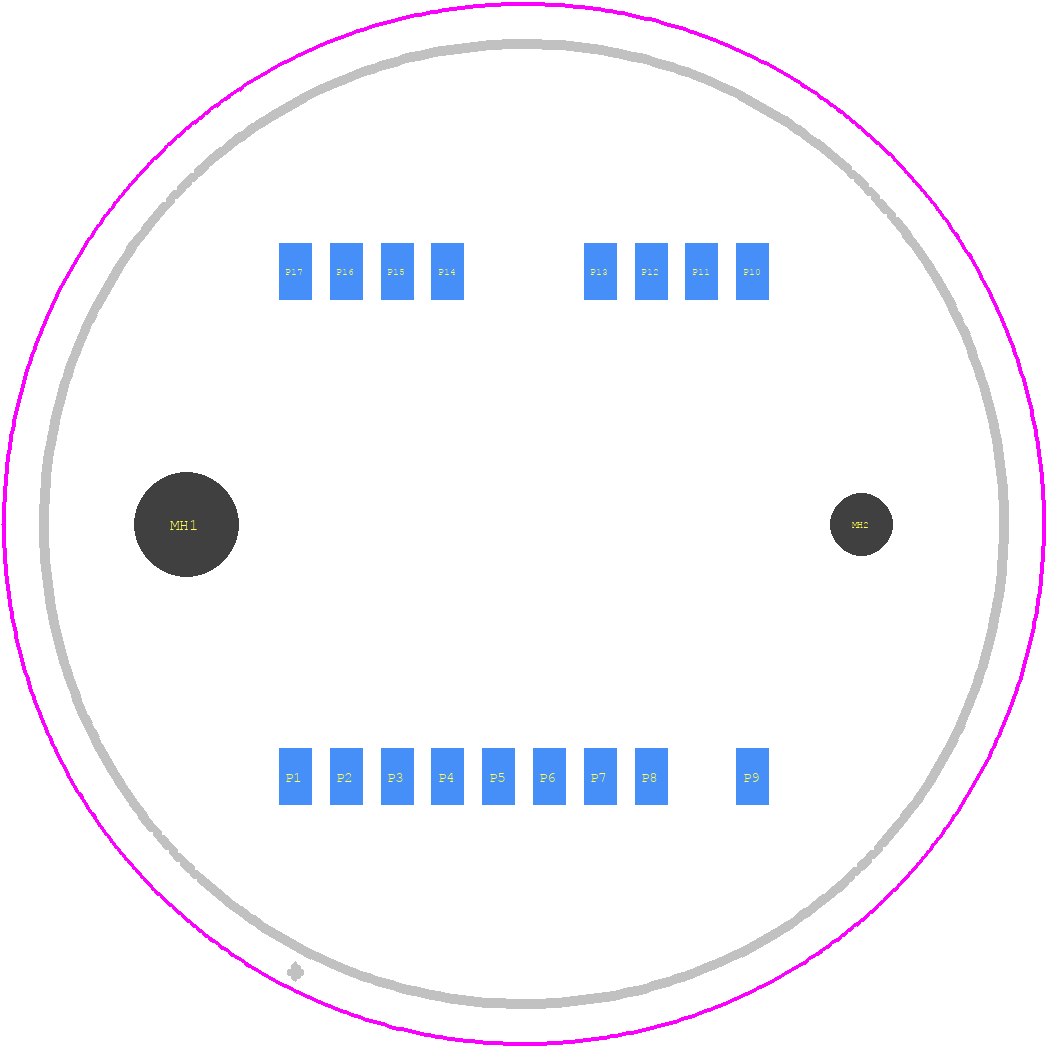 21033812824 - HARTING PCB footprint - Other - Other - 21033812824-1