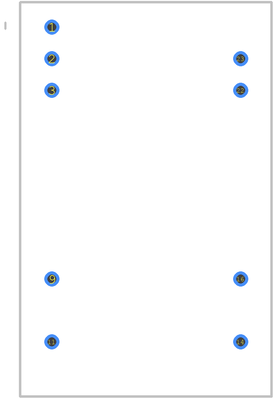 THD 15-2423N - Traco Power PCB footprint - Other - Other - THD_15WIN