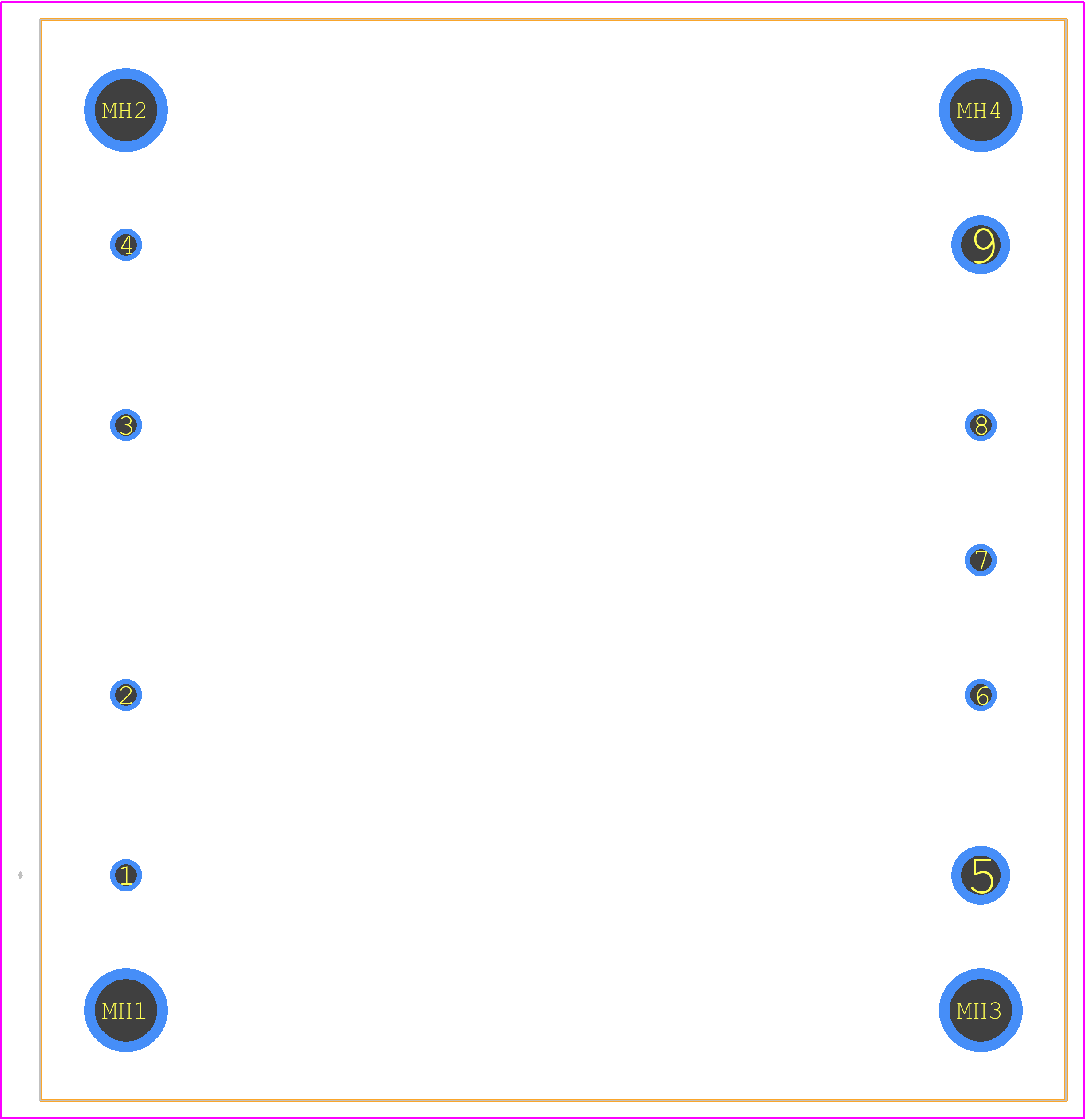 TEP 100-2412 - Traco Power PCB footprint - Other - Other - TEP 100-1211-3