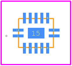 74HC132BQX - Nexperia PCB footprint - Other - Other - 74HC132BQX-3