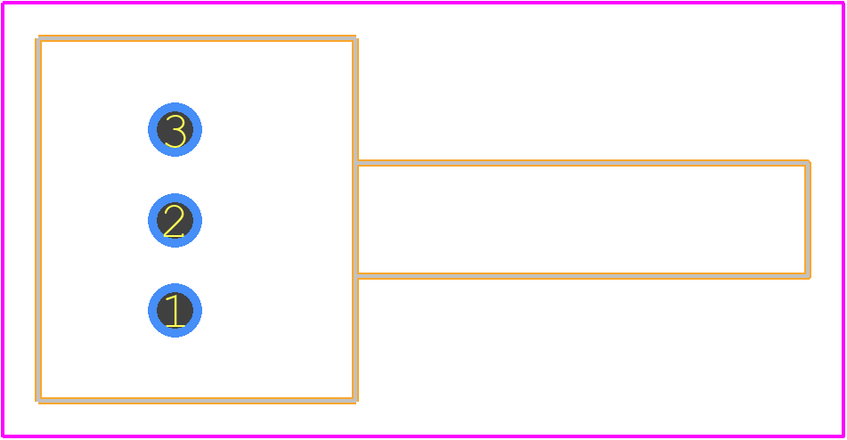 51CAD-D16-B25 - Bourns PCB footprint - Other - Other - 51CAD-D16-B25-8