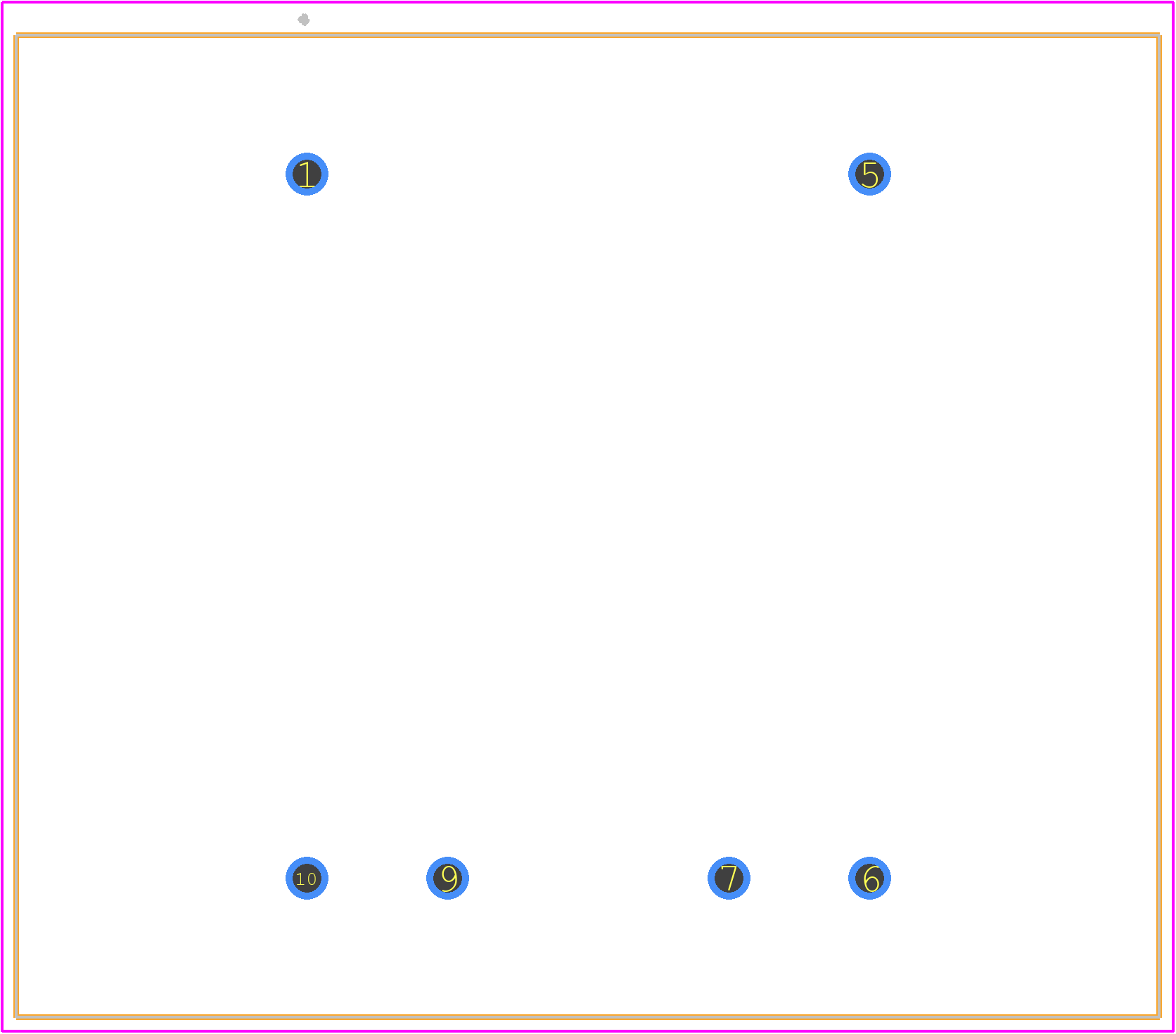 44203 - MYRRA PCB footprint - Other - Other - 44204-2