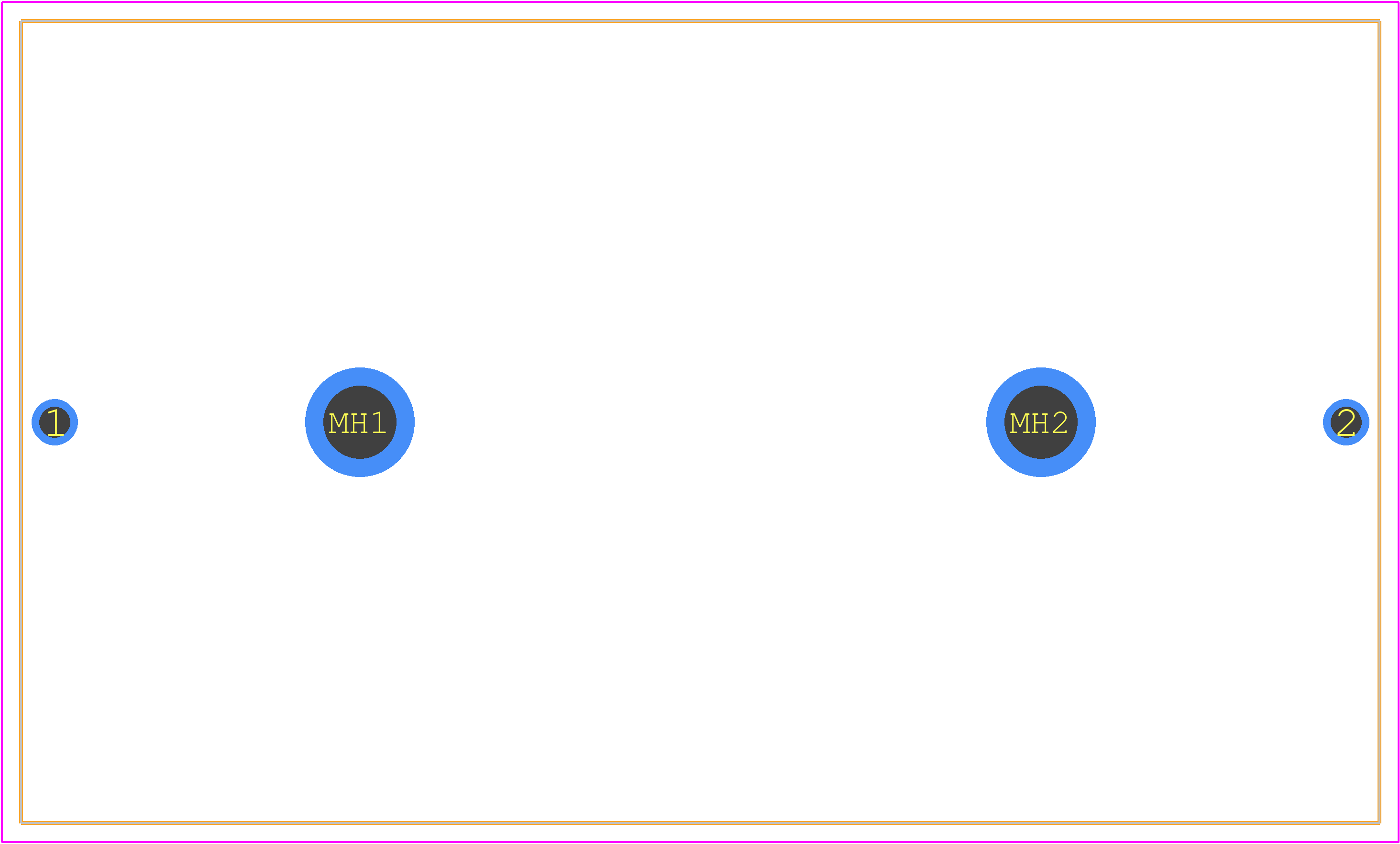 BX0037 - Bulgin PCB footprint - Other - Other - BX0037-1