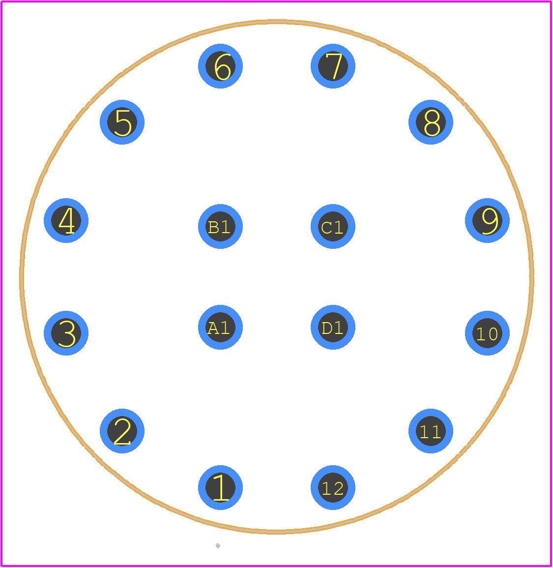 CK1062 - Lorlin PCB footprint - Other - Other - CK1047