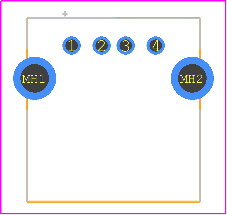 67643-3910 - Molex PCB footprint - Other - Other - 67643-3910-1