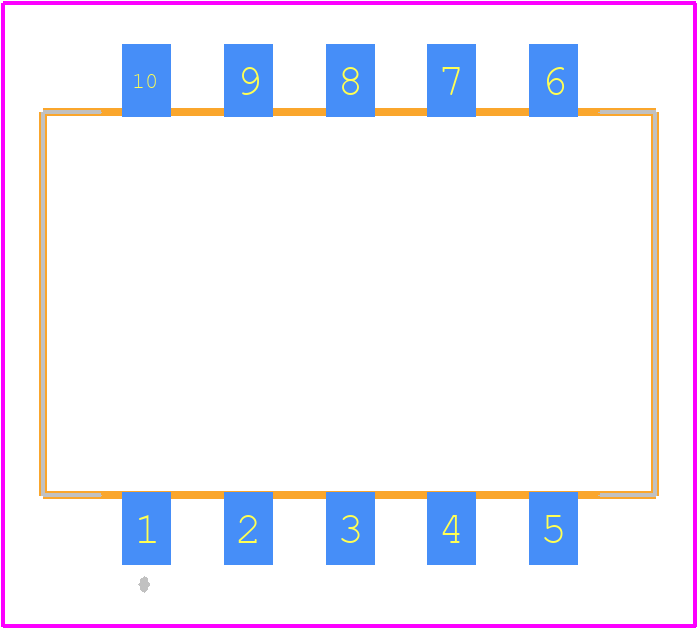 R-78AA3.3-1.0SMD - RECOM Power PCB footprint - Other - Other - R-78AA-1.0