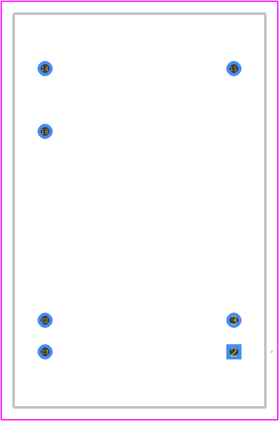 TEN 5-4812 - Traco Power PCB footprint - Other - Other - TEN 5-4812-2