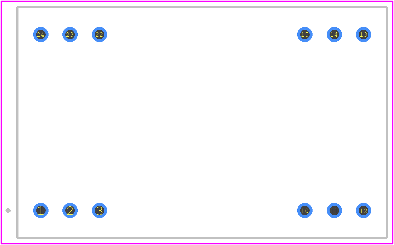 TVN 5-4822WI - Traco Power PCB footprint - Other - Other - TVN 5-2423WI