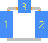 U.FL-R-SMT-1(10) - Hirose PCB footprint - Other - Other - U.FL-R-SMT-1(10)