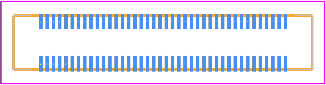 53748-0808 - Molex PCB footprint - Other - Other - 53748-0808-2