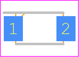 PMEG4020EP - Nexperia PCB footprint - Small Outline Diode - Small Outline Diode - SOD128