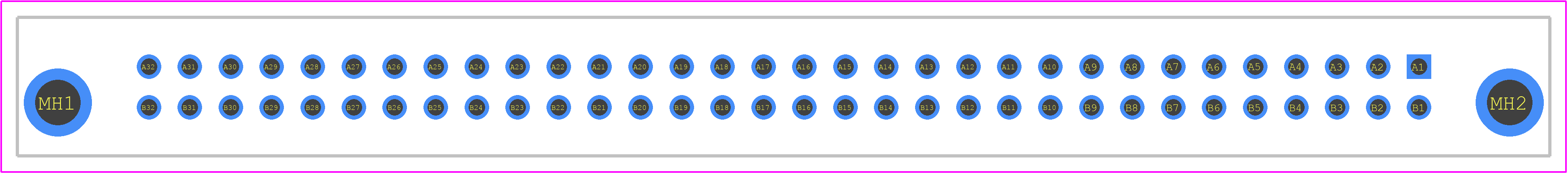 09721647903 - HARTING PCB footprint - Other - Other - 09721647903-1